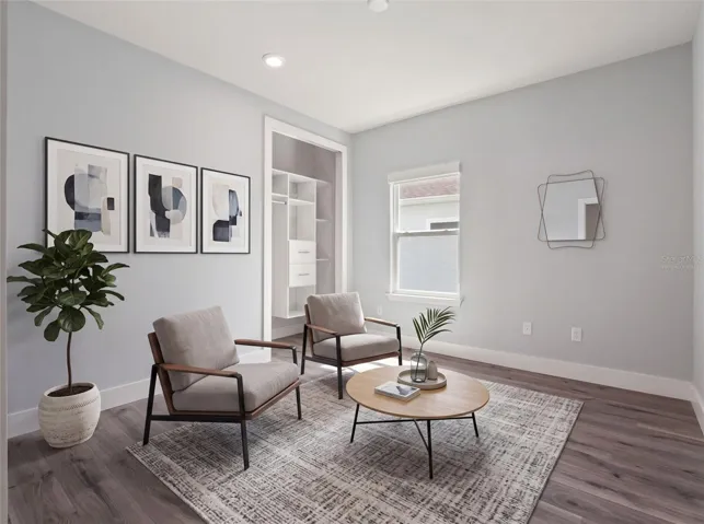 Virtually Staged Bedroom 4 Upstairs