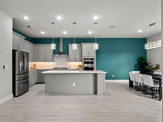 View of Kitchen from Family Room