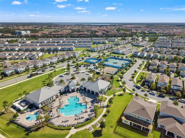 Aerial of Community Amenities