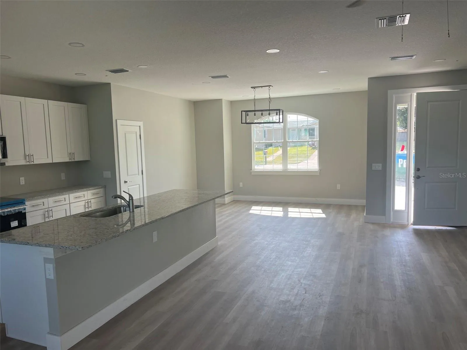 Great room/kitchen, dining