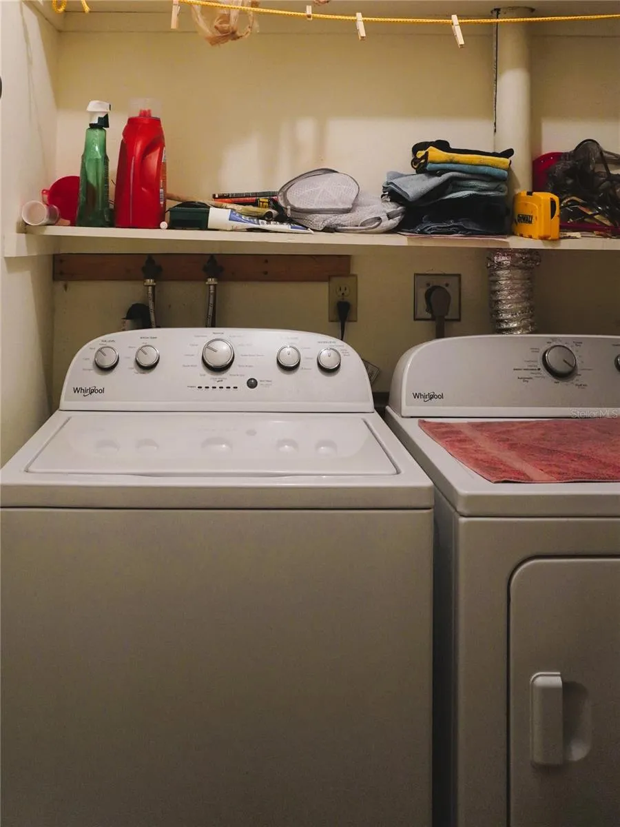 Included Washer and Dryer