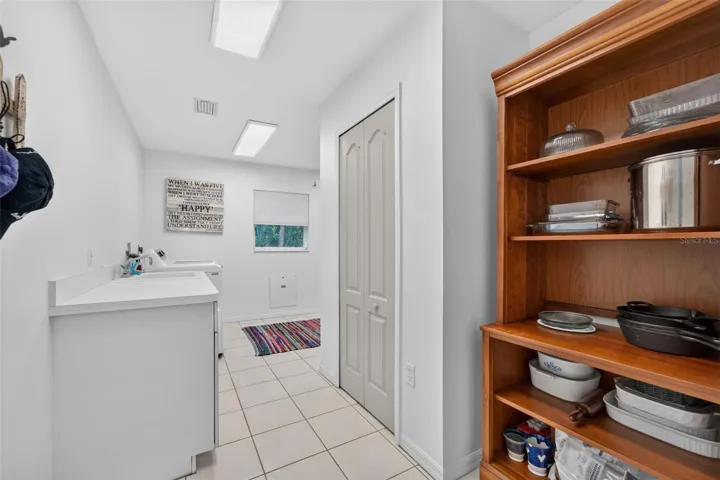 Large panty &amp; laundry room area