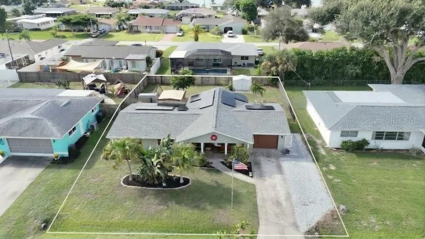 Ariel featuring modern  updates 412 Redwood Dr Venice FL