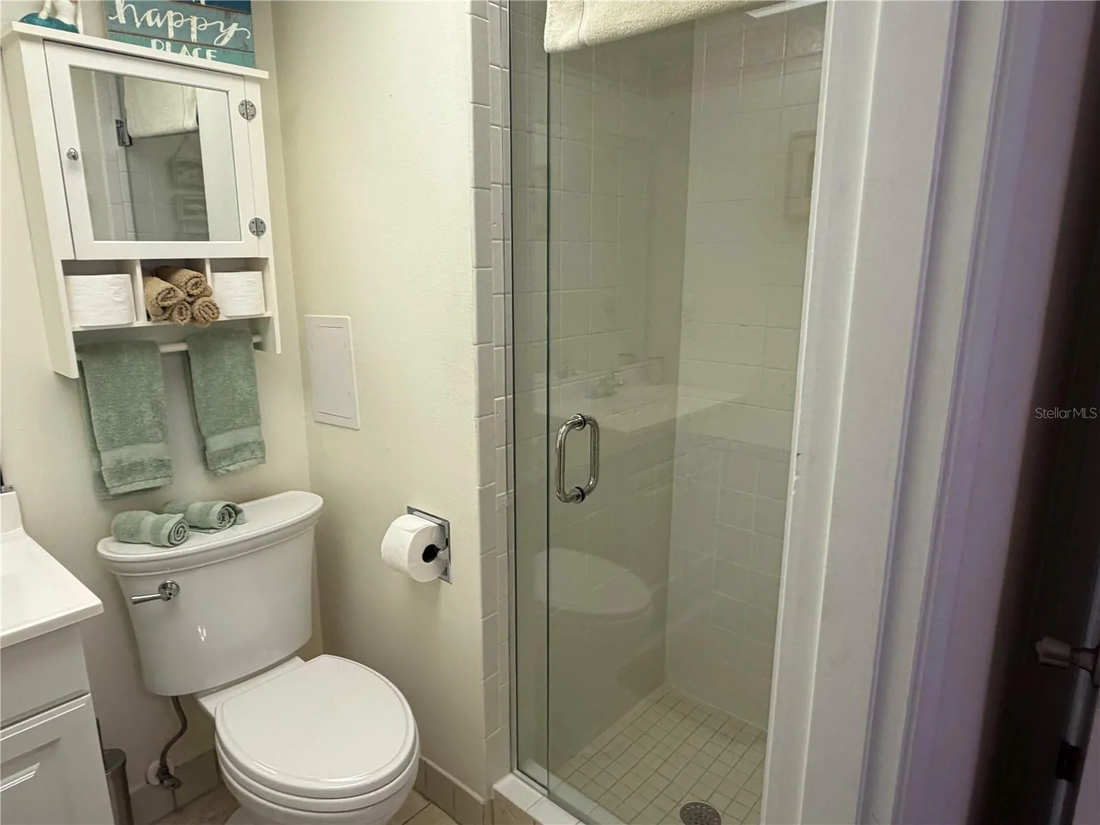 Bath 2 has shower