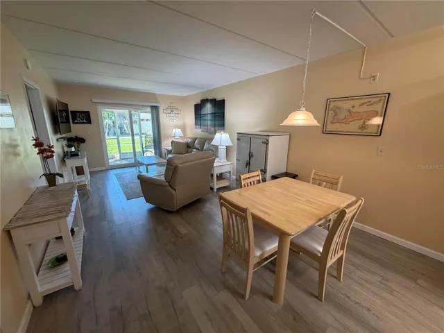 dinette and family room