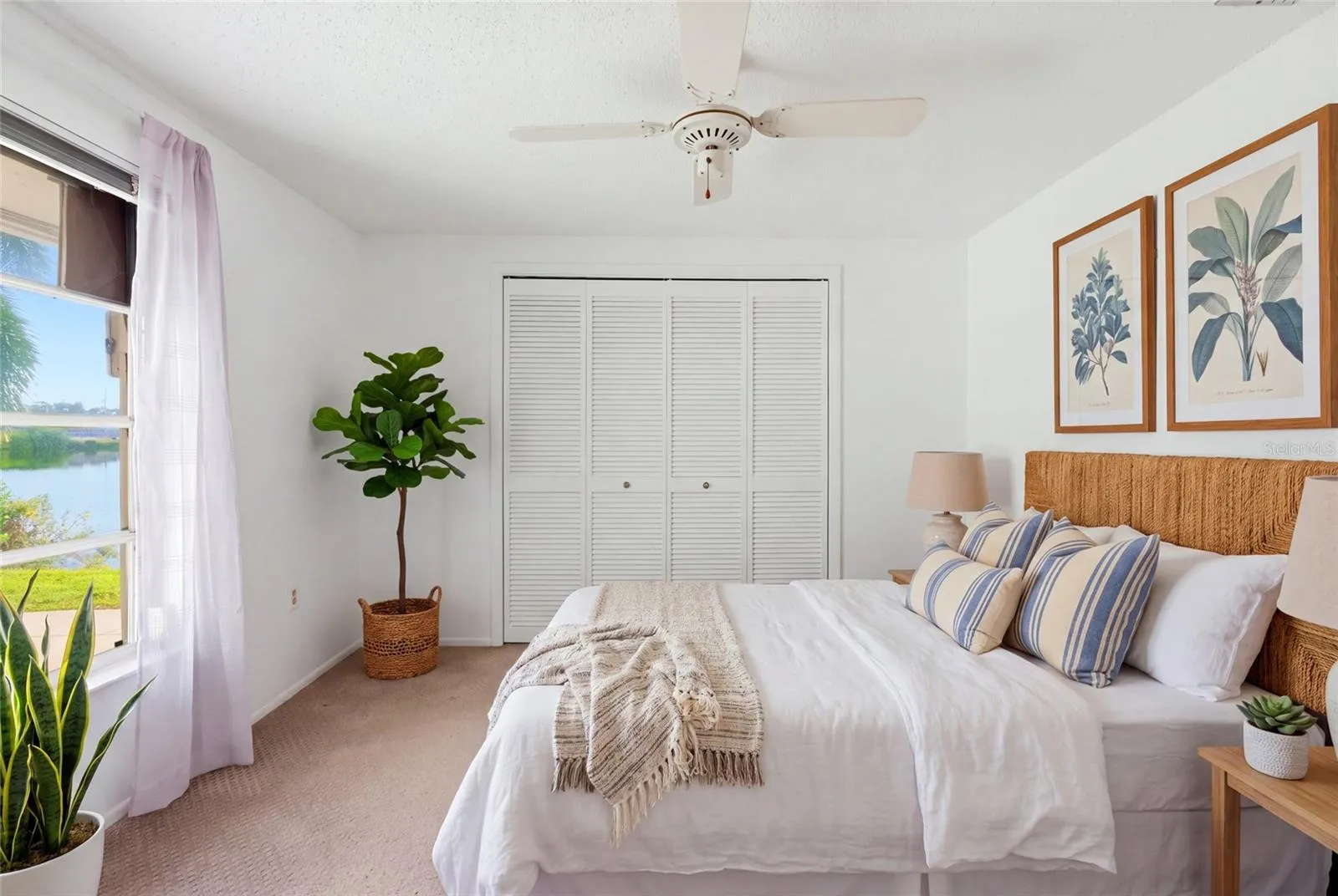 Vitually Staged Bedroom