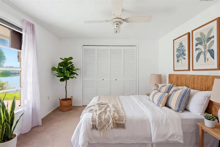 Vitually Staged Bedroom