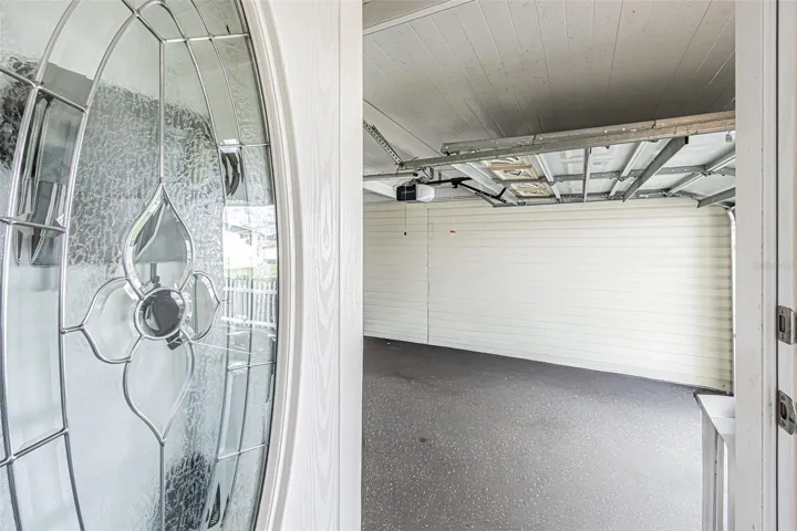 Easy access to bring in groceries from garage to kitchen!