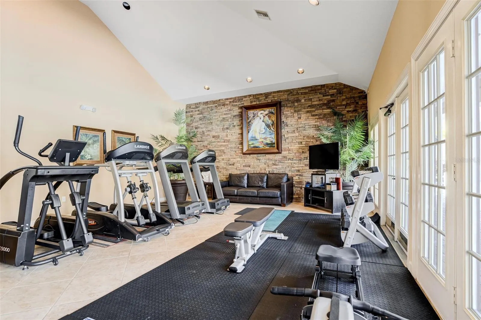 On-site fitness center