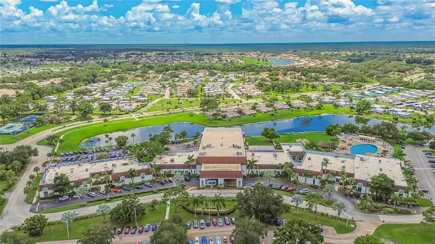 Main Clubhouse Aerial View