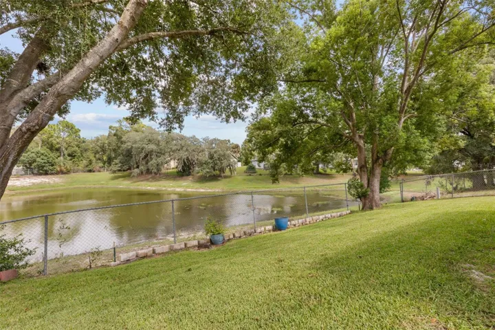 Spacious Fenced In Backyard