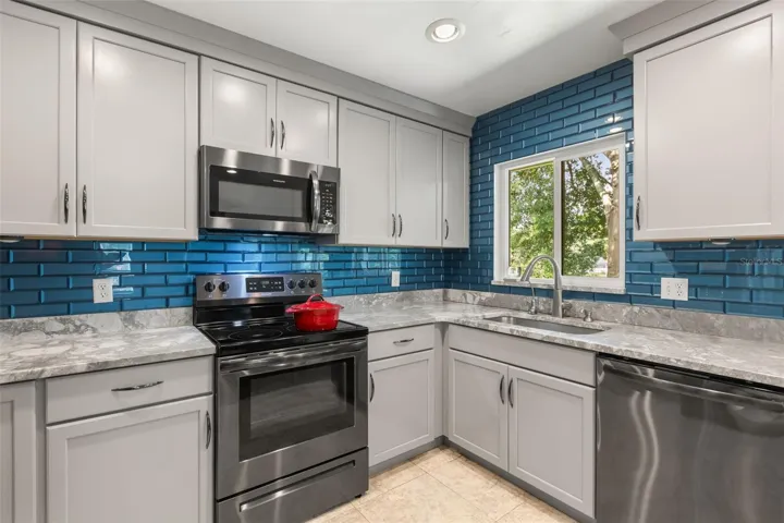 Updated, modern kitchen