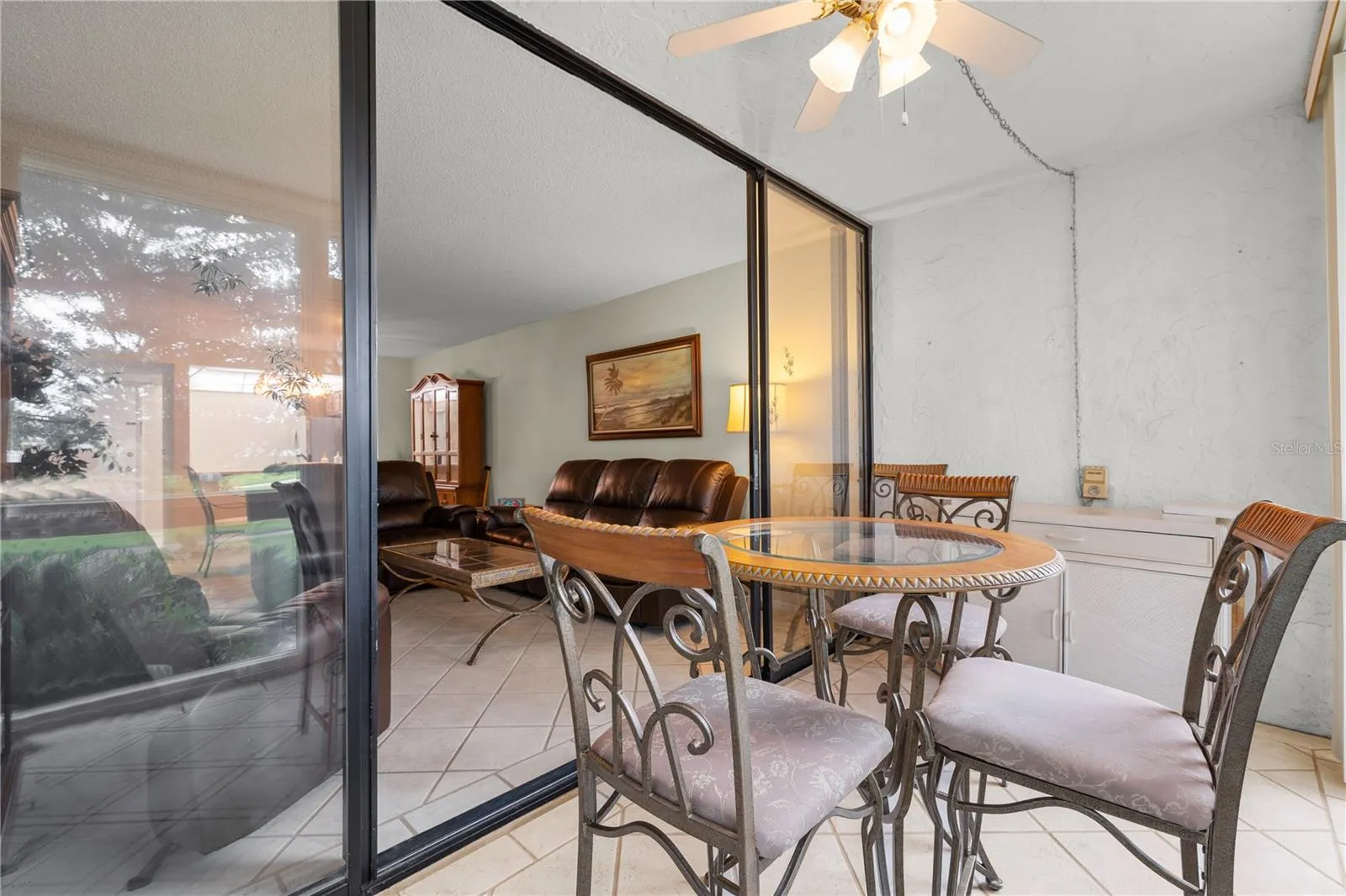 Enclosed patio