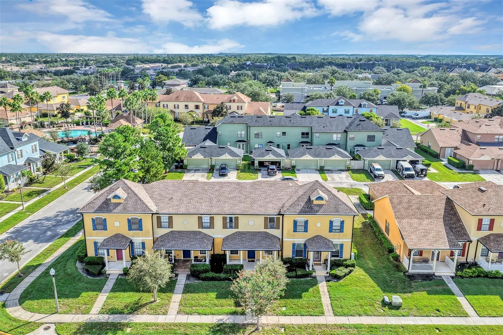 Exterior Front Aerial View