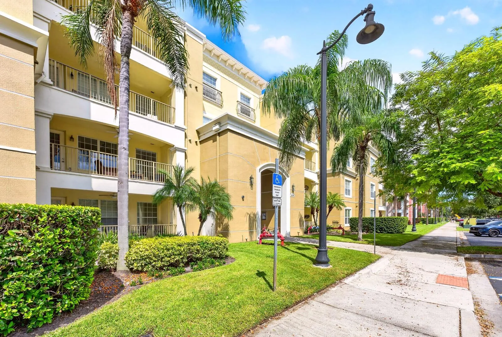 Nicely landscaped, well-kept resort community.