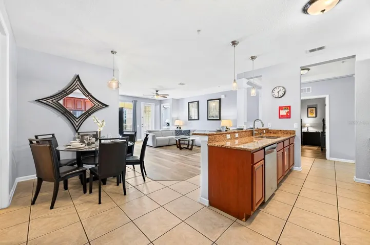 Open concept main living.