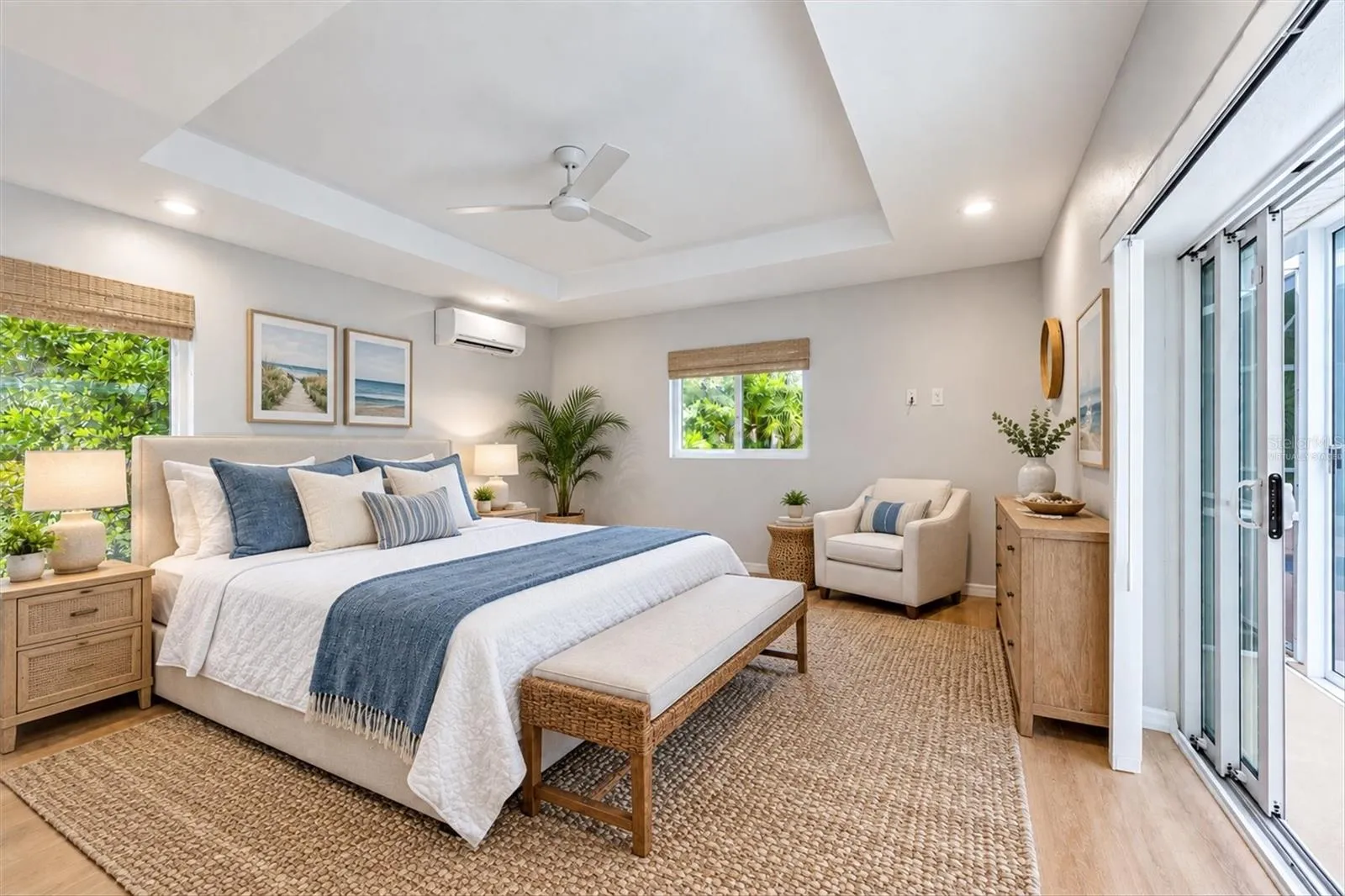 This room is virtually staged