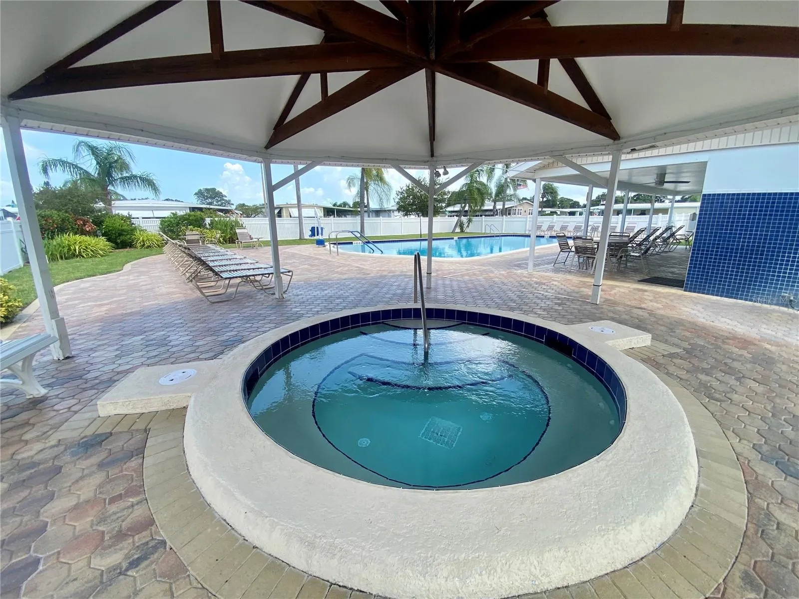 South Pool Hot Tub