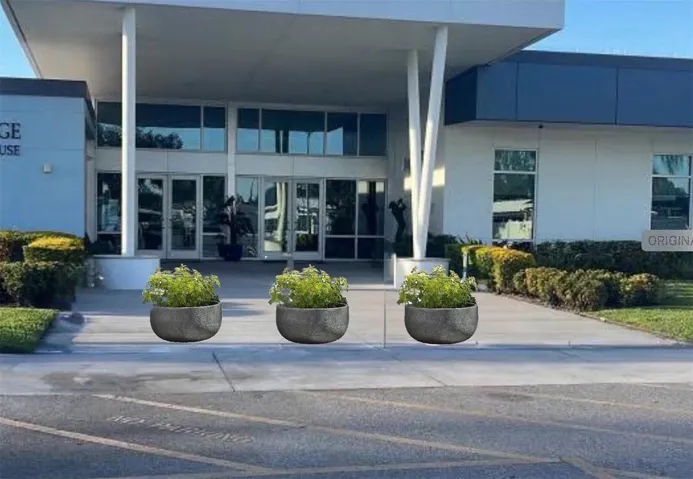 Front of Clubhouse