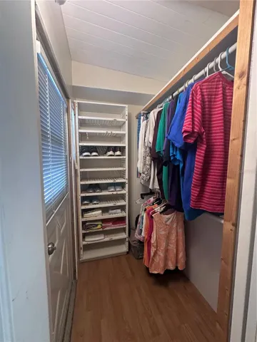 Master Closet and emergency exit