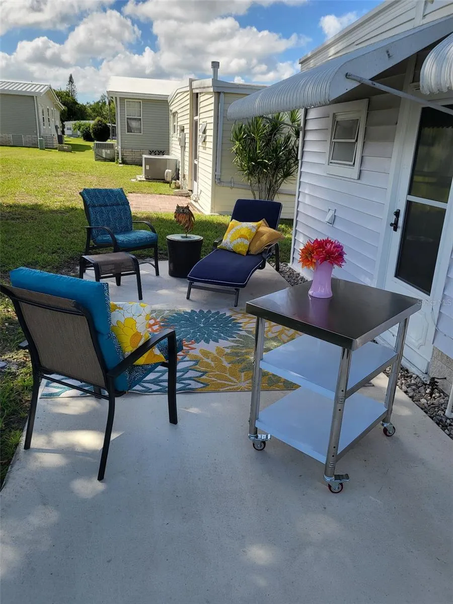 Rear Patio