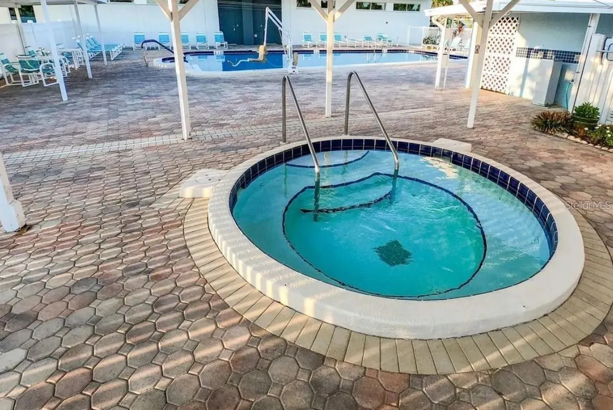 North Pool Hot Tub