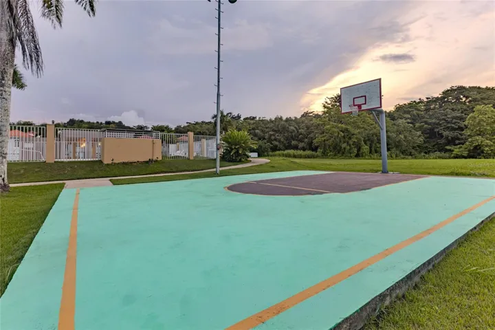 Community basketball court / Cancha de baloncesto de la comunidad