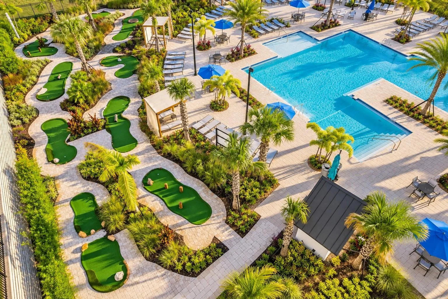 Residents enjoy access to community resort style pools.