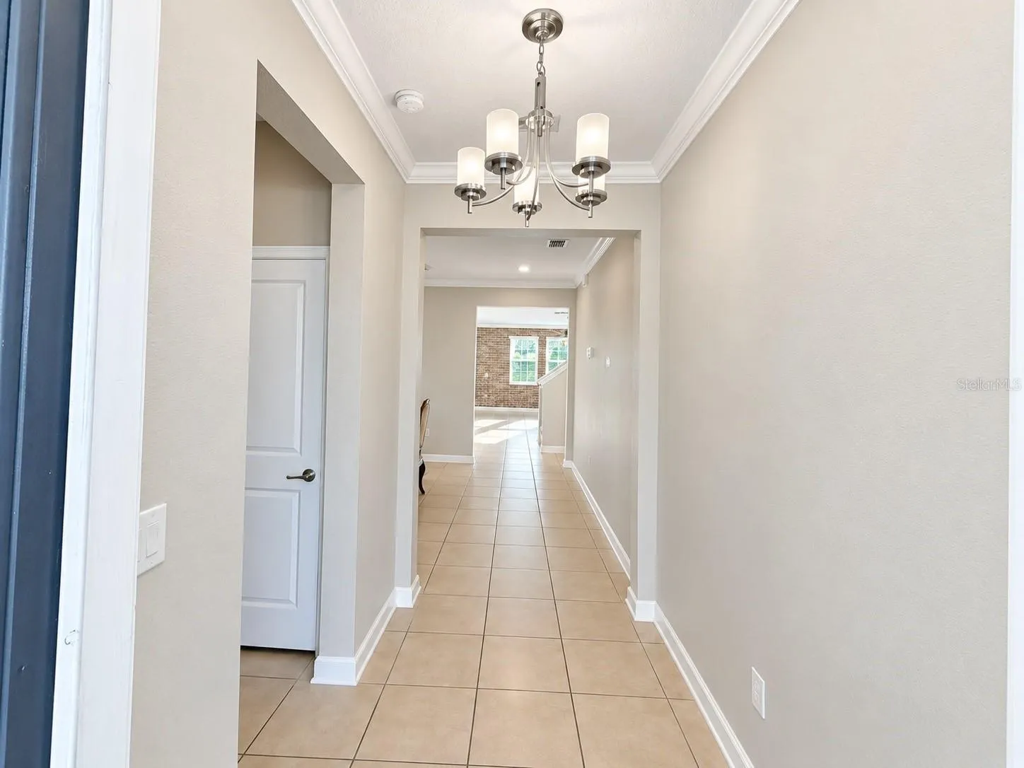 Bright entryway welcomes you into the home's spacious and functional floor plan.