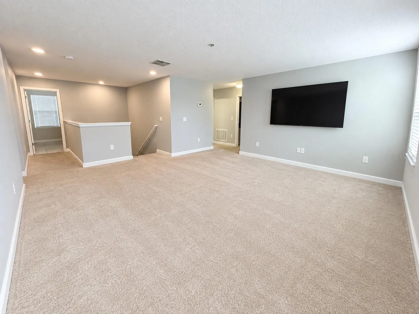 Large flex room/loft located on the second floor.