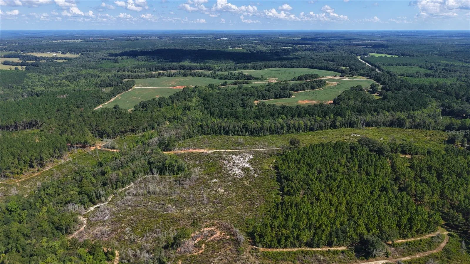 Aerial View From South