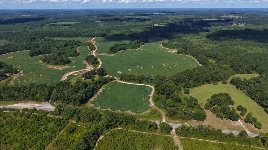 Aerial View Road Frontage