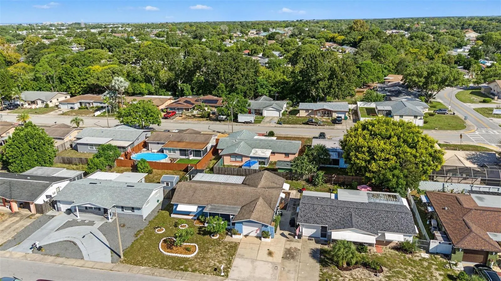 Ariel View - 7805 Sue Ellen Drive