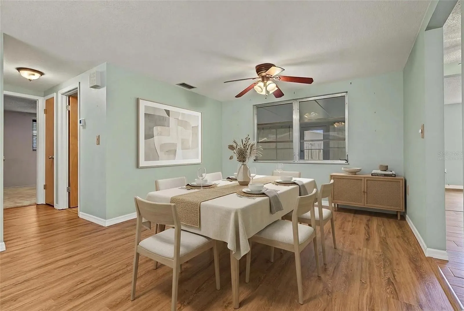Dining Room - 7805 Sue Ellen Drive (This Photo has been Virtually Staged)
