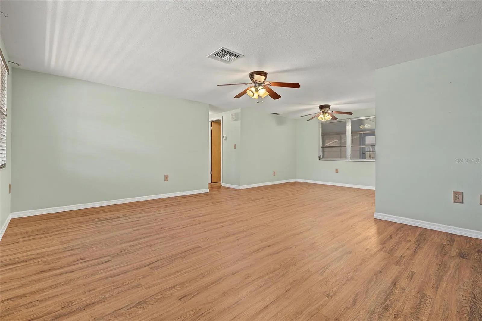 Living Room view from Front Door - 7805 Sue Ellen Drive