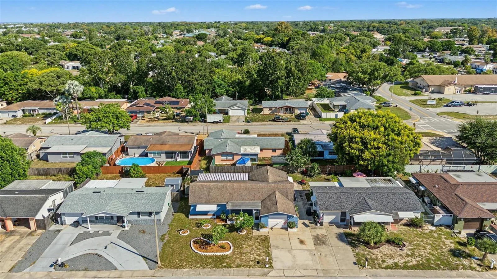 Ariel View - 7805 Sue Ellen Drive