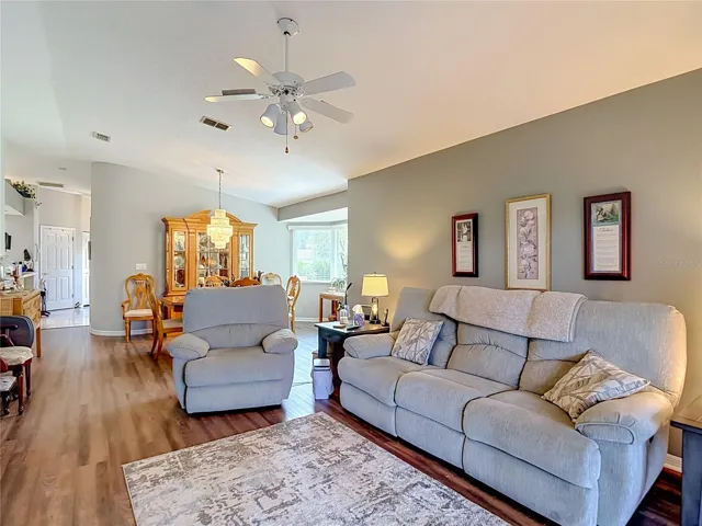 The living room is at the back of the unit where you can sit peacefully with a book, listen to musis or watch your favorite television shows.