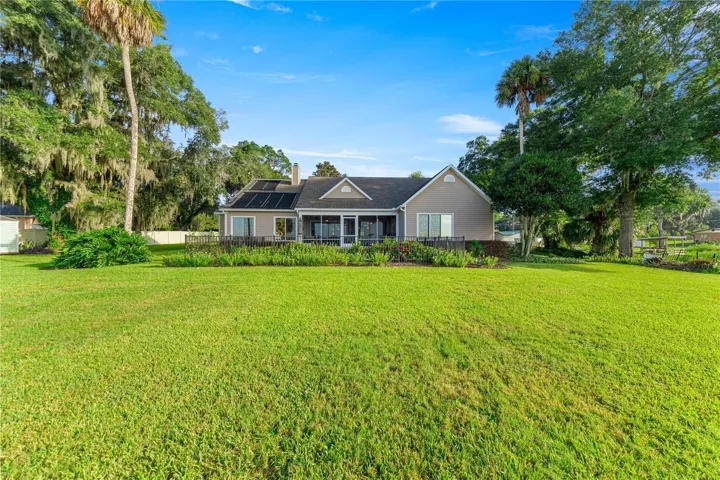 Rear View of Home