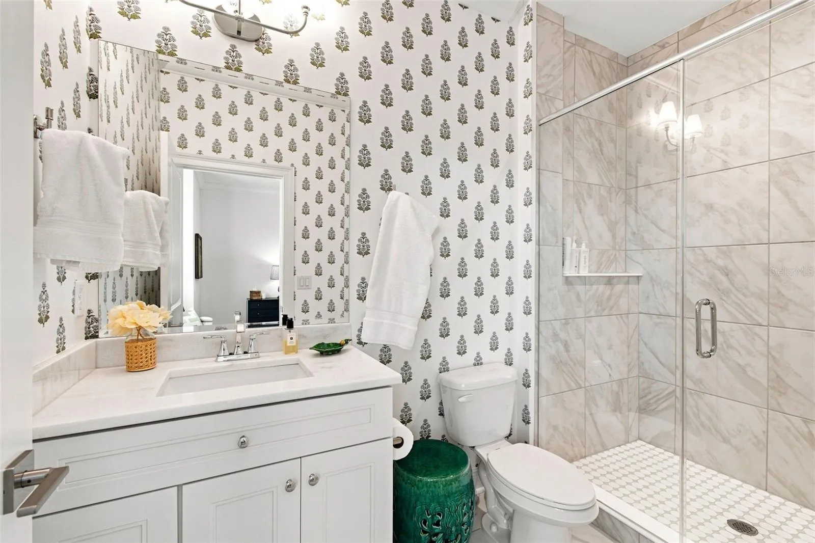 Each offers a private bath
