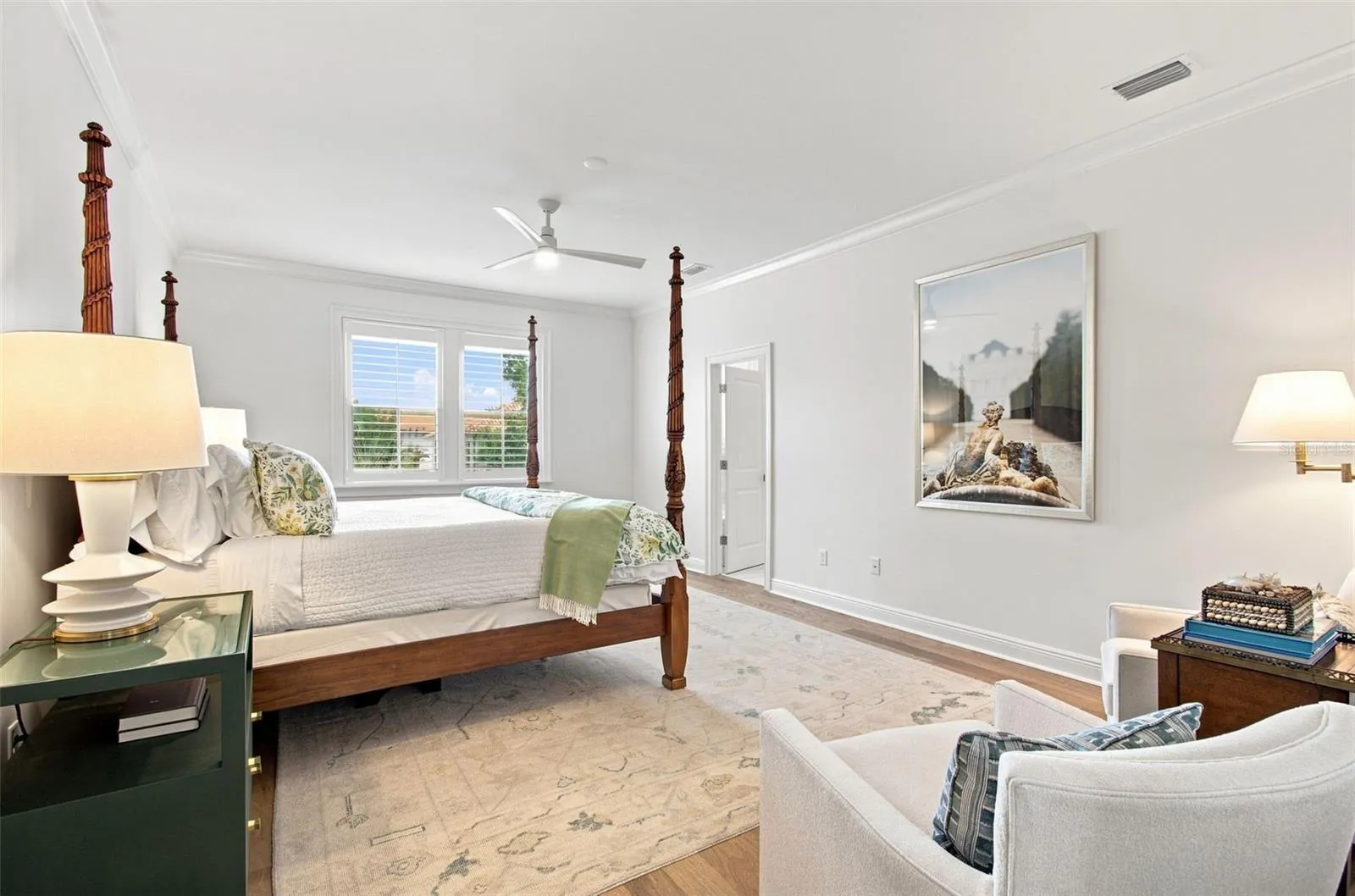 Serene primary suite