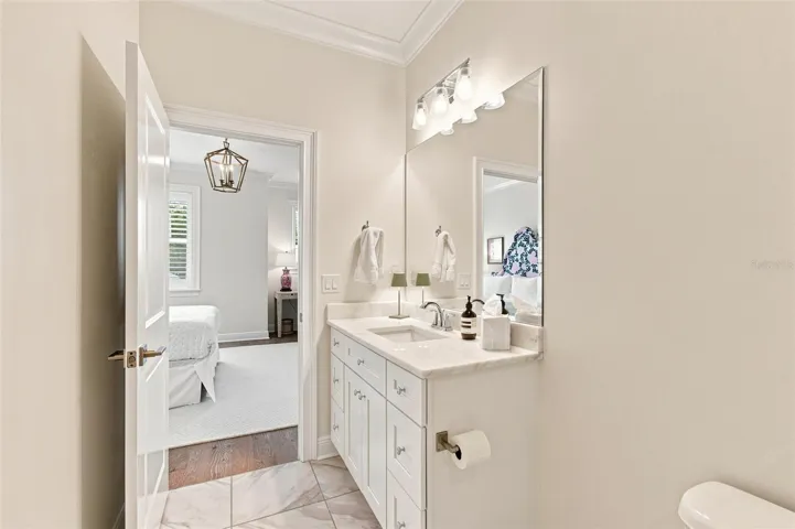 Guests will enjoy their private baths.