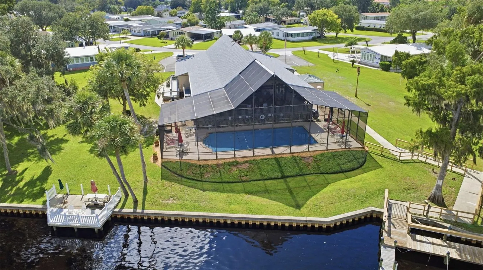 Community center on the St. Johns River.