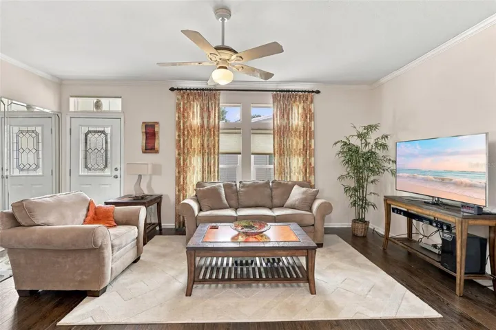 Main living area from kitchen area.