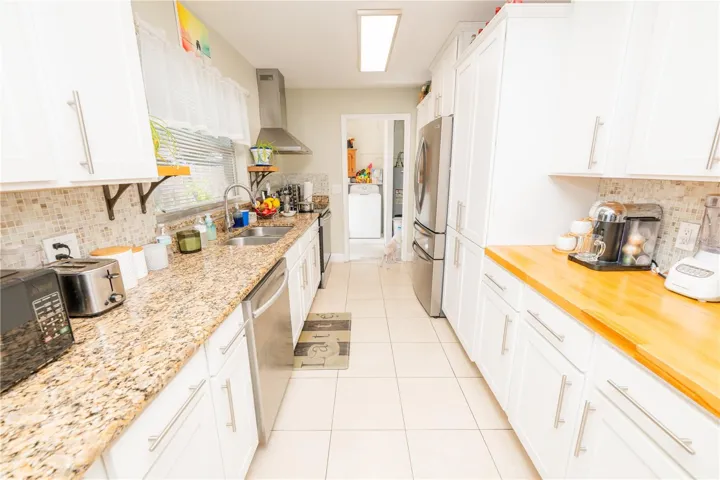 Kitchen view from Dining Room