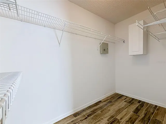Primary closet