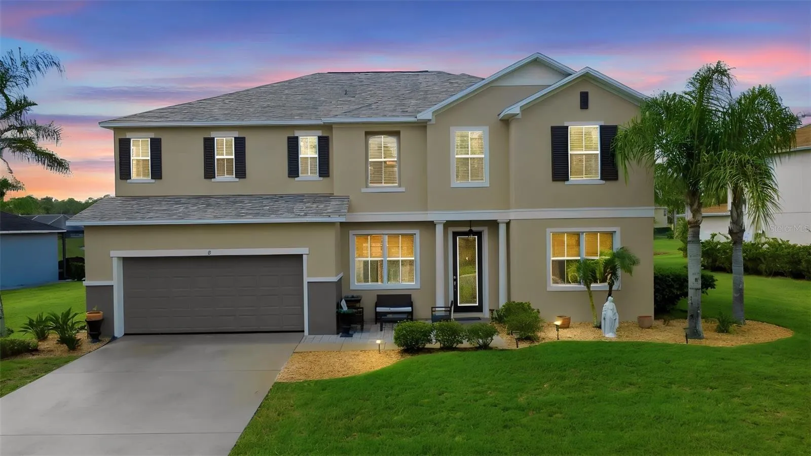 Beautifully updated 5/3 multigenerational home with waterfront view.
