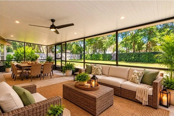 VIRTUALLY STAGED Porch