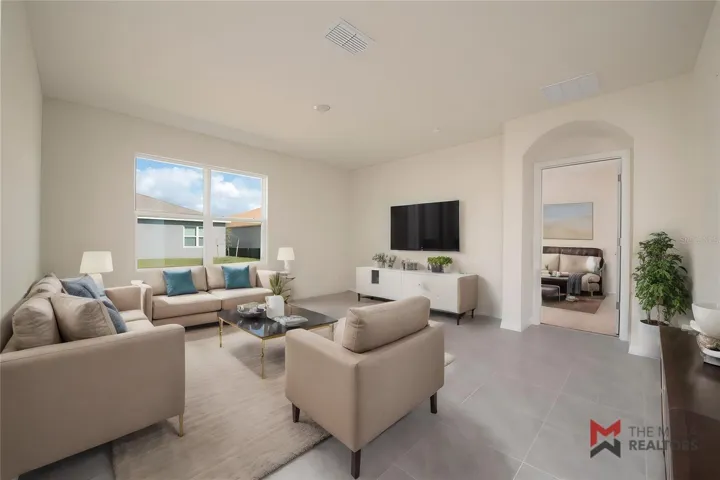 Staged Family Room