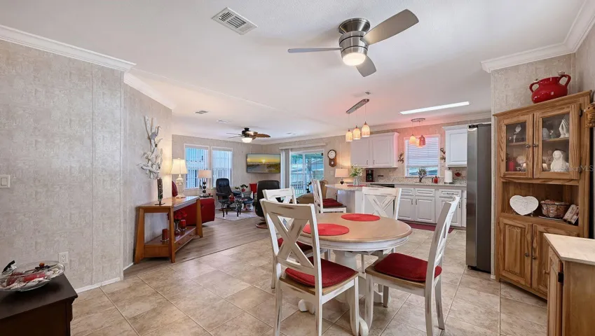 Open Floorplan with Dining~Kitchen~Living Rooms