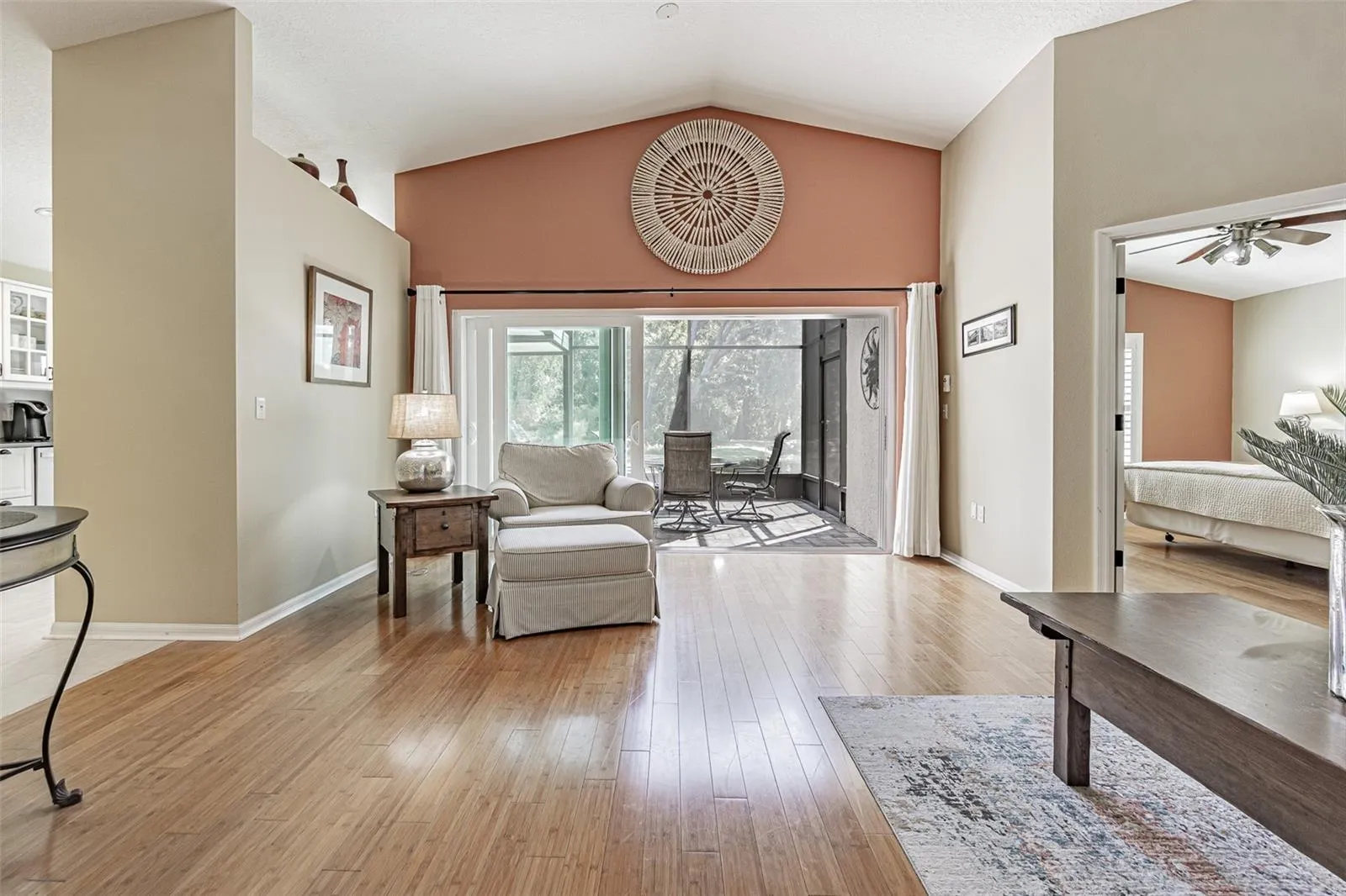 Cathedral ceilings for a dramatic great room